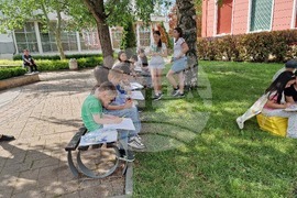 Разград - пленер - деца