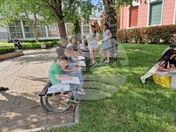 Разград - пленер - деца