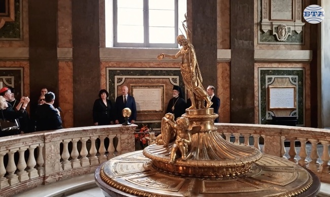 Премиерът Росен Желязков посети базиликата "Санта Мария Маджоре"