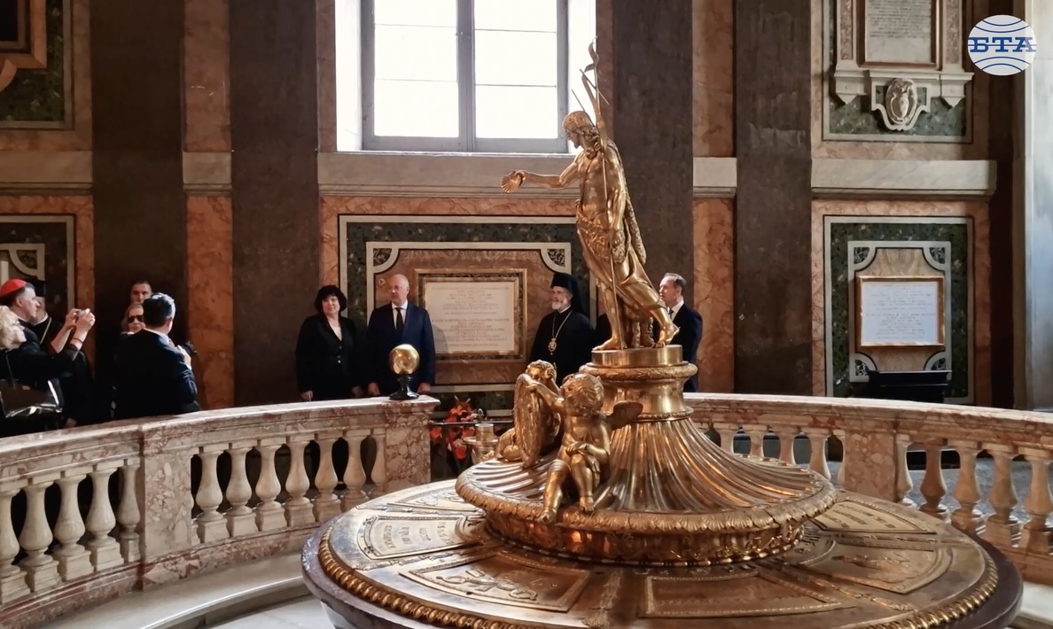 Премиерът Росен Желязков посети базиликата "Санта Мария Маджоре"