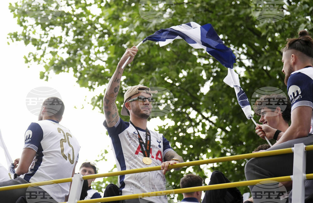 Britain Soccer Europa League Final