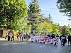 Протест „Срещу безхаберието на пътя в Княжево“