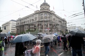 Сърбия - протест