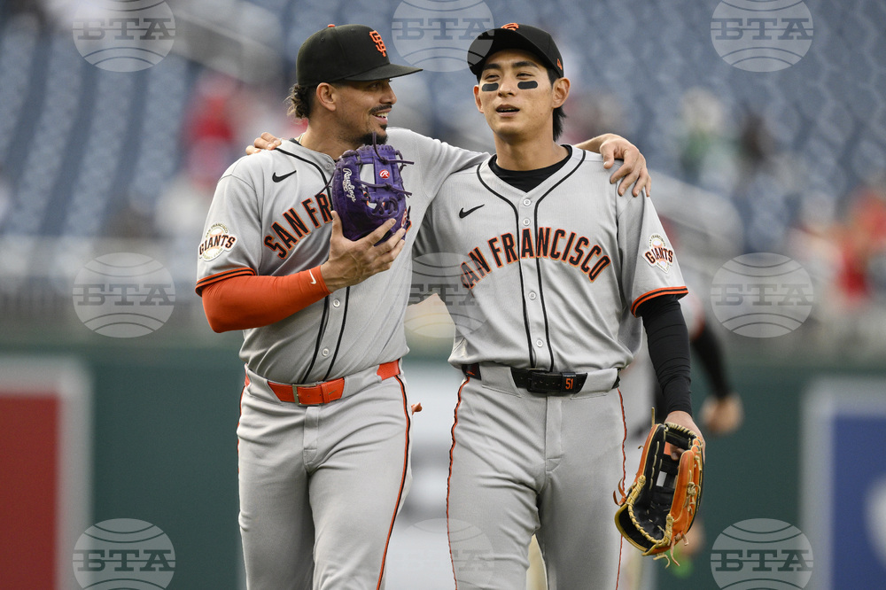 Giants Nationals Baseball