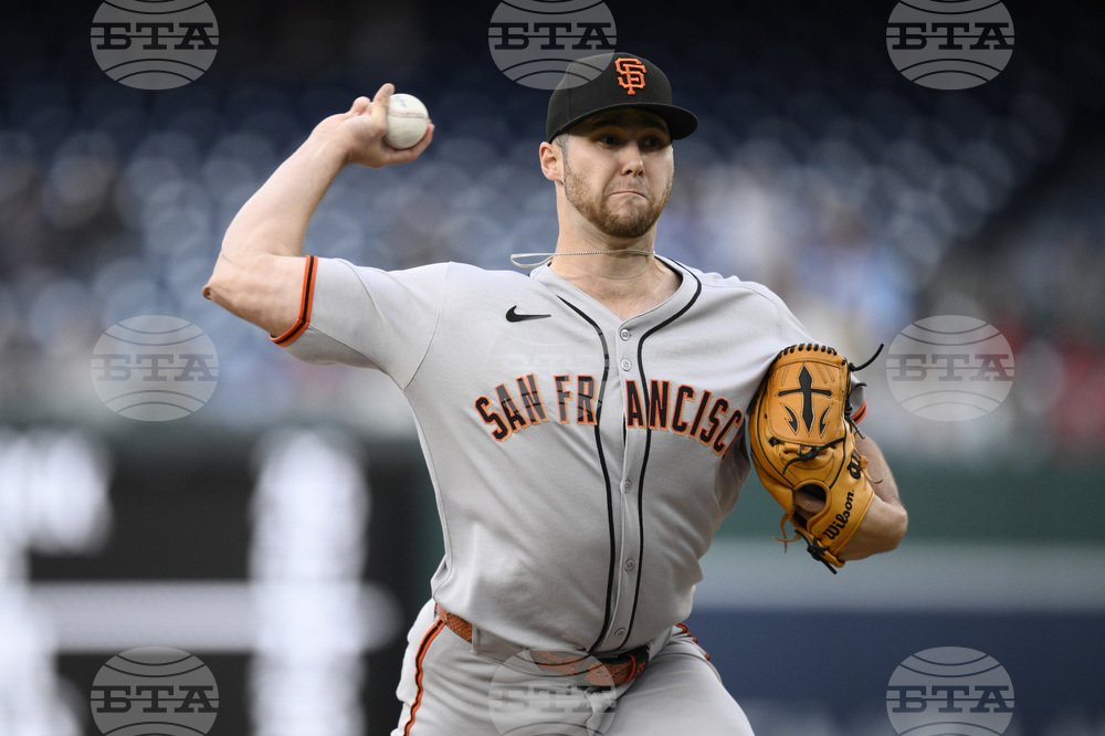 Giants Nationals Baseball