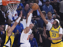 Pacers Knicks Basketball