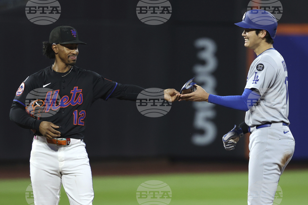 Dodgers Mets Baseball