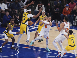 Pacers Knicks Basketball