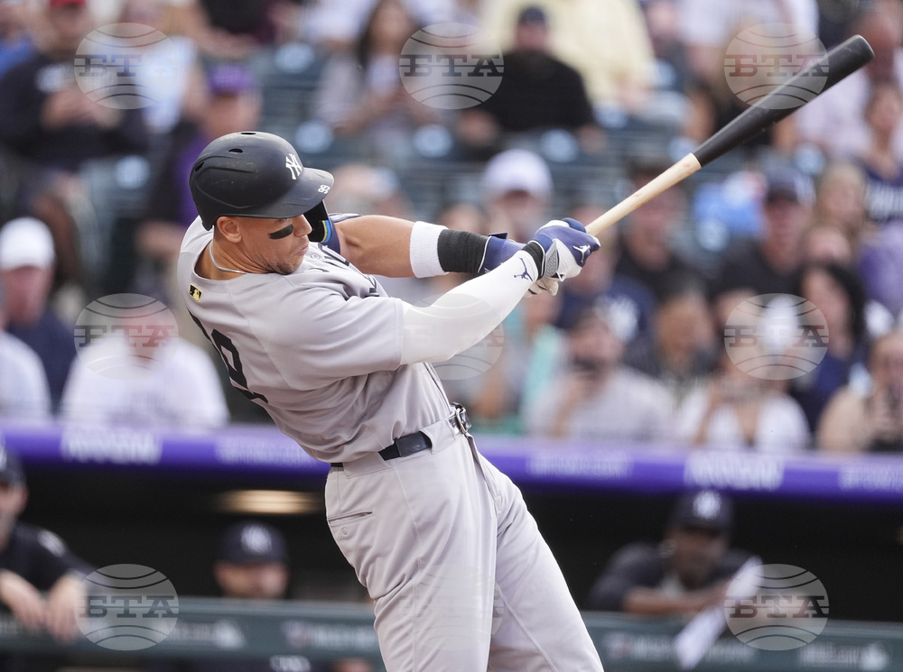 Yankees Rockies Baseball