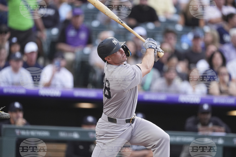 Yankees Rockies Baseball