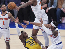 Pacers Knicks Basketball