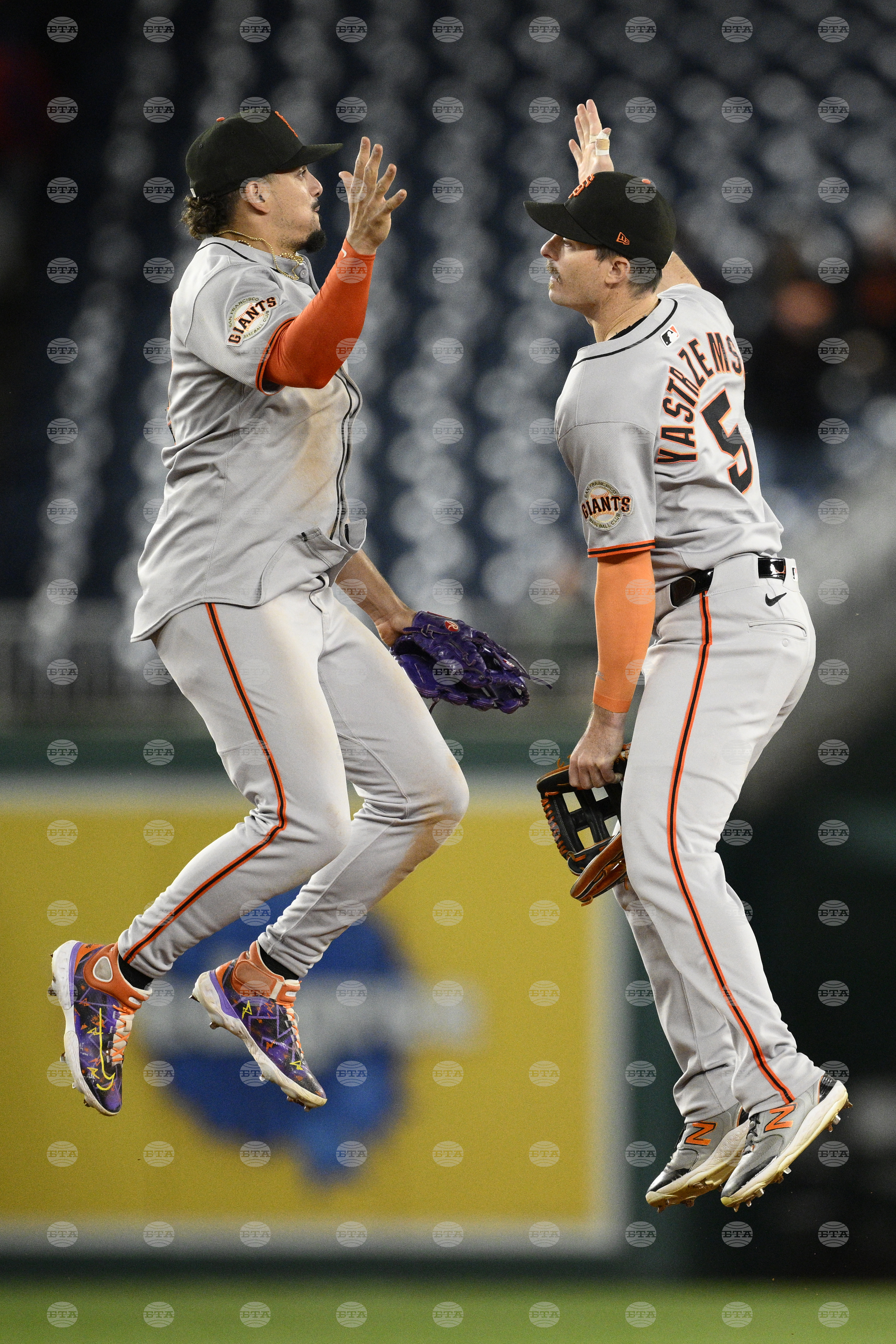Giants Nationals Baseball