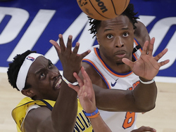 Pacers Knicks Basketball