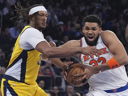 Pacers Knicks Basketball