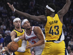 Pacers Knicks Basketball