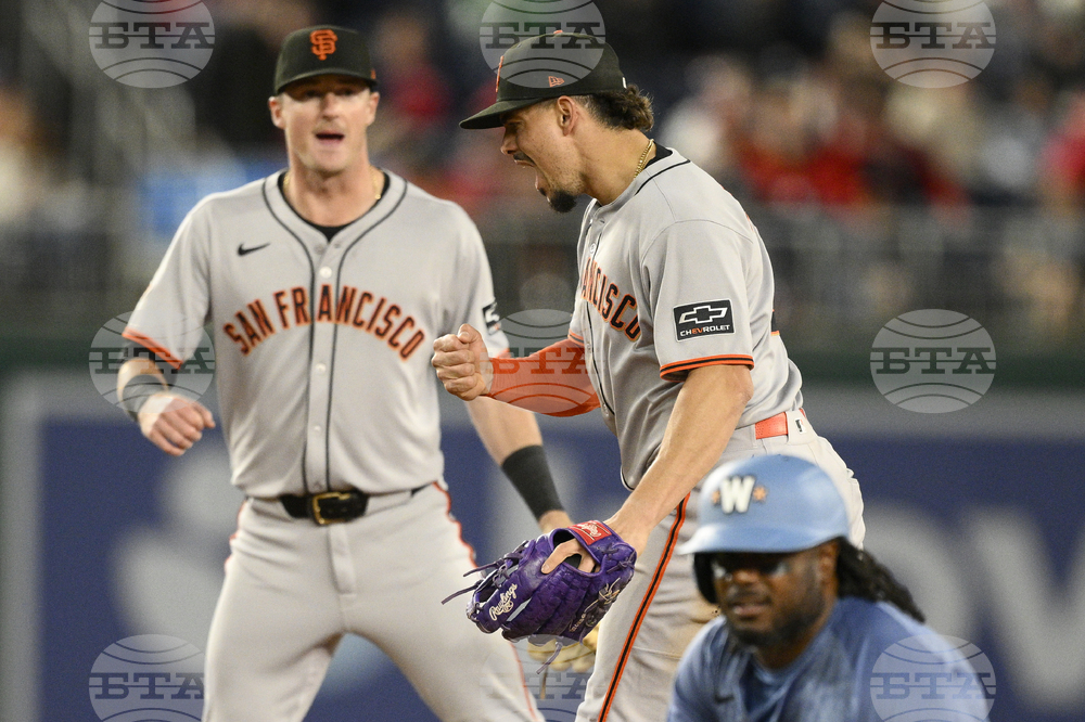 Giants Nationals Baseball