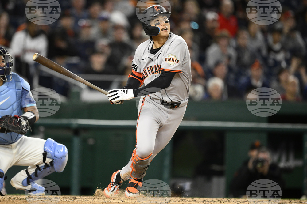 Giants Nationals Baseball