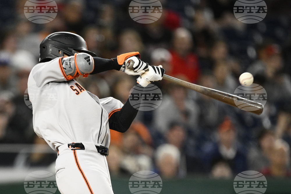 Giants Nationals Baseball