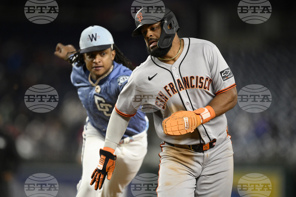 Giants Nationals Baseball