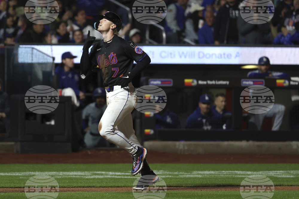 Dodgers Mets Baseball