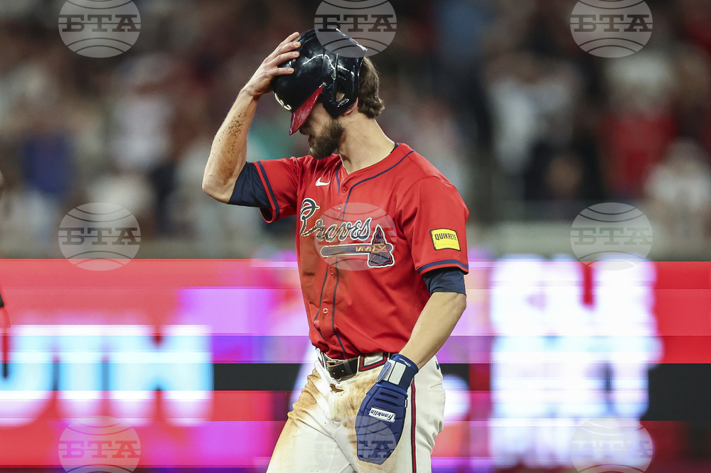 Padres Braves Baseball