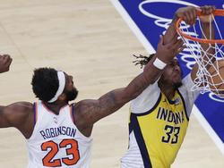 APTOPIX Pacers Knicks Basketball