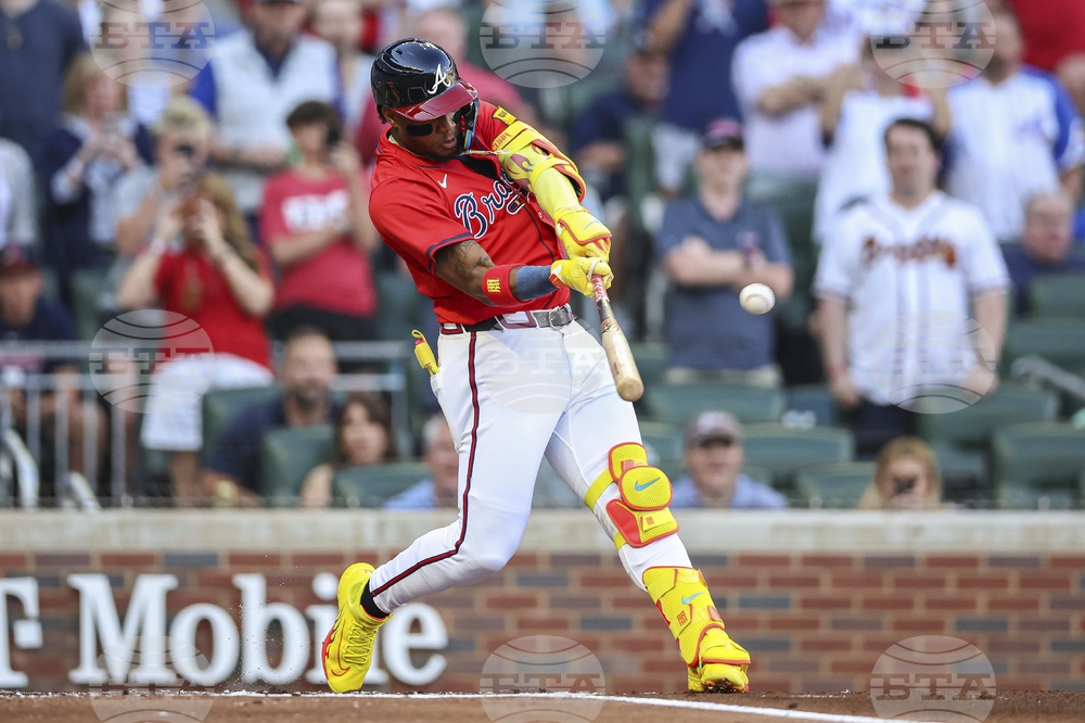 Padres Braves Baseball