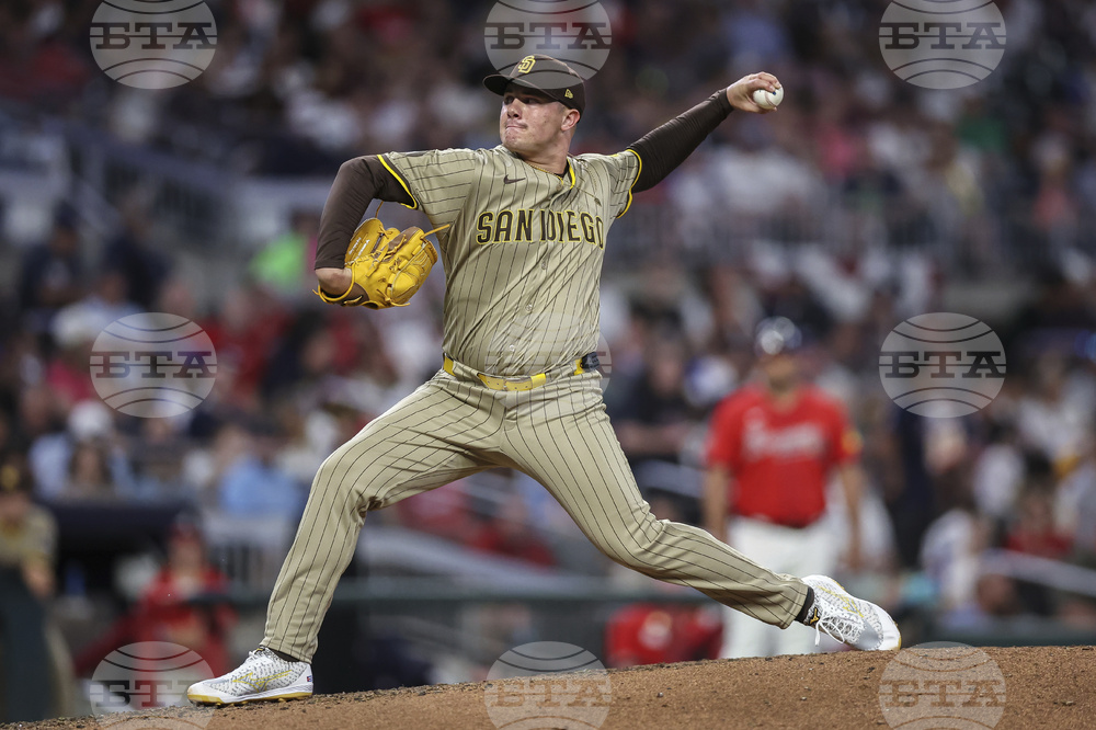 Padres Braves Baseball