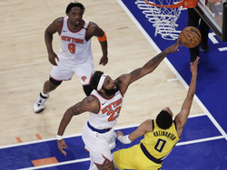 Pacers Knicks Basketball