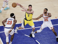 Pacers Knicks Basketball