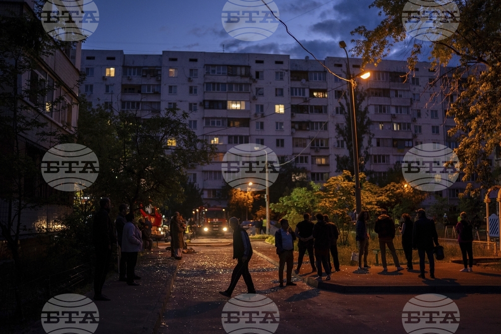 Киев отново беше подложен на нападение с дронове, обявена е ракетна тревога