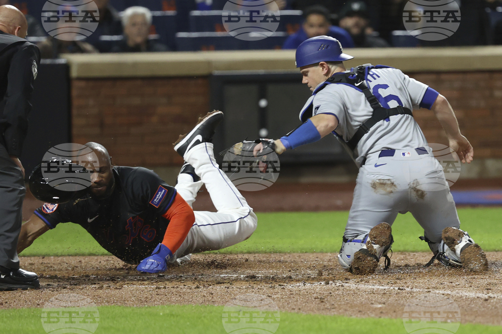 Dodgers Mets Baseball