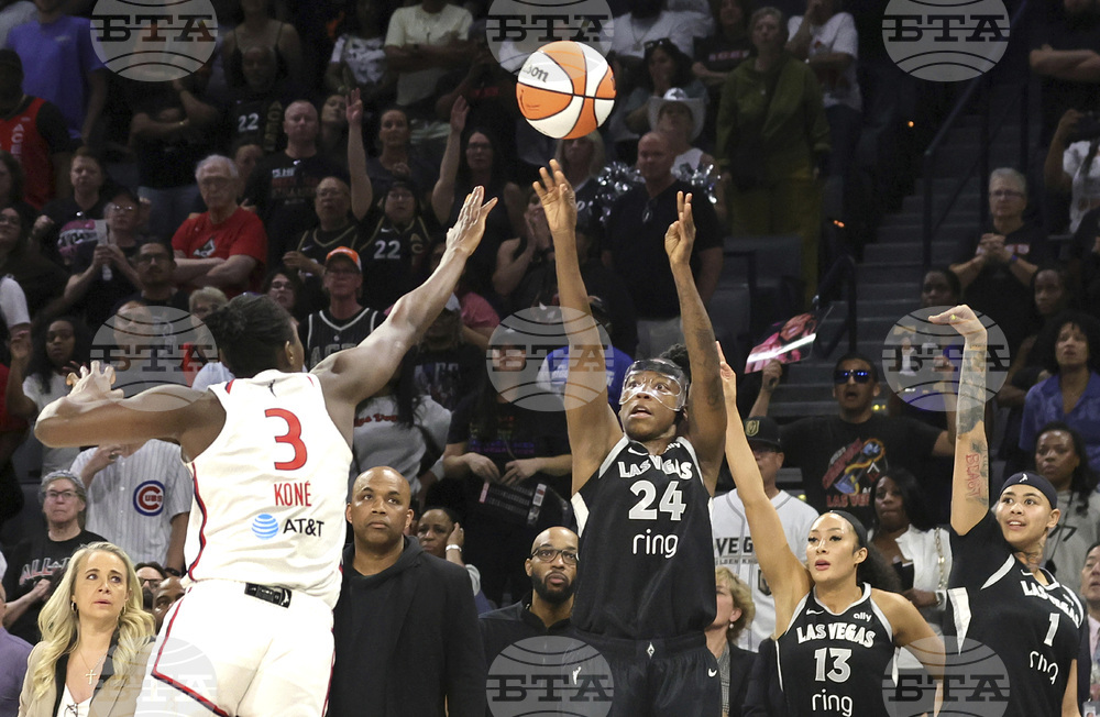 APTOPIX Mystics Aces Basketball