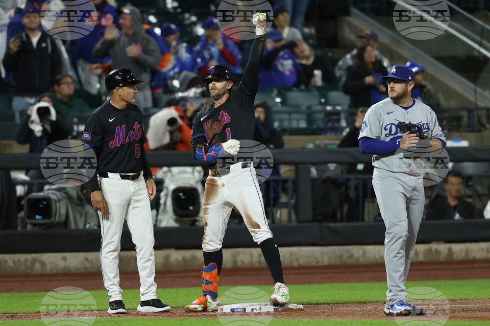 Dodgers Mets Baseball