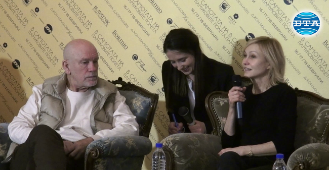 Джон Малкович за БТА: Следвам редица ситуационни принципи