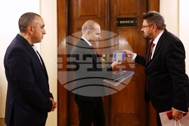 БТА - Двадесета Световна среща на българските медии - пощенска марка