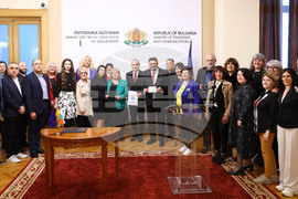 БТА - Двадесета Световна среща на българските медии - пощенска марка - валидиране