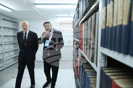 БТА - Двадесета Световна среща на българските медии - Цар Симеон Втори