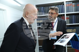 БТА - Двадесета Световна среща на българските медии - Цар Симеон Втори