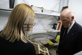 БТА - Двадесета Световна среща на българските медии - Цар Симеон Втори