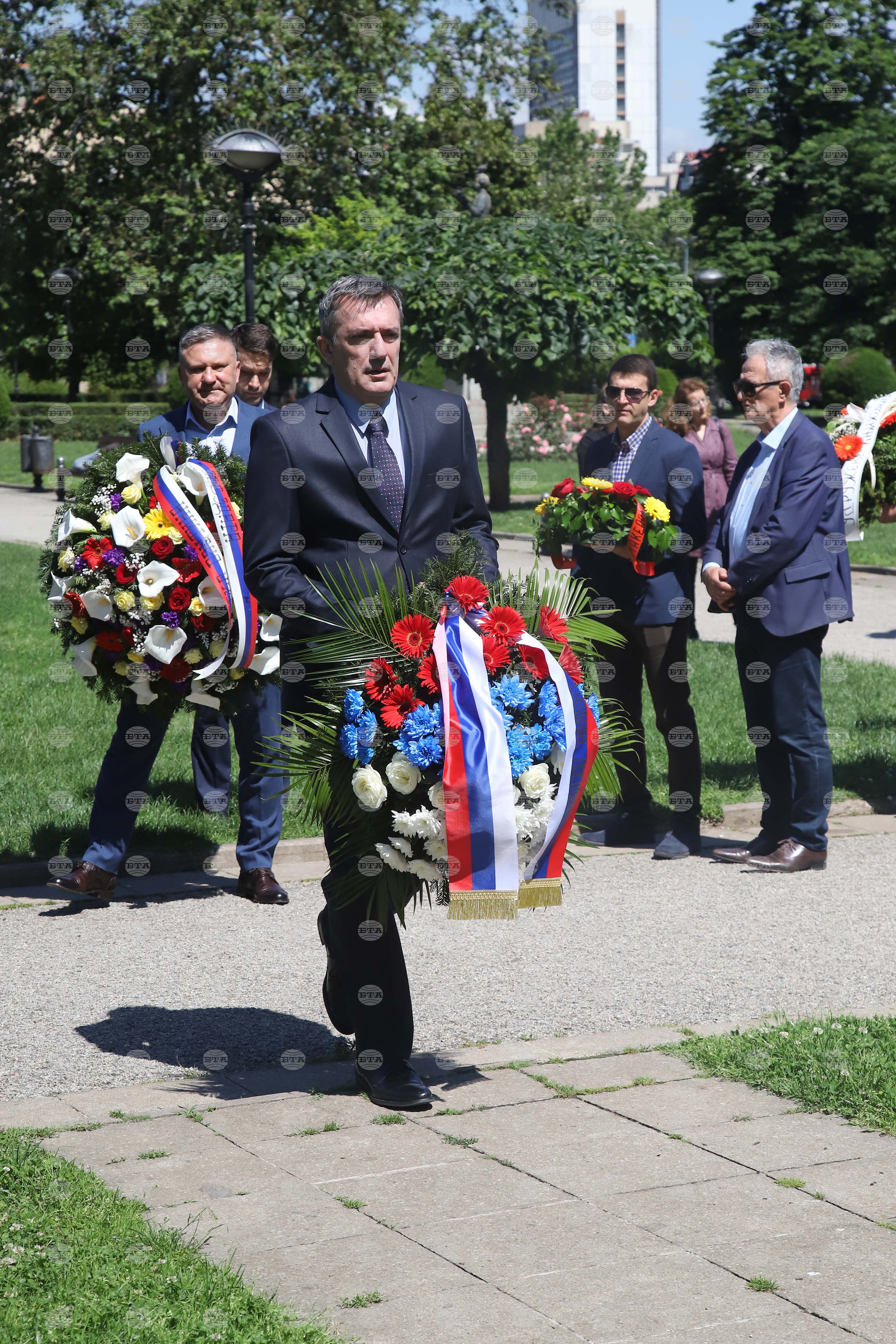 Сърбия - паметник на Св. св. Кирил и Методий - 24 май - честване