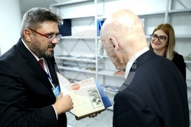 БТА - Двадесета Световна среща на българските медии - Цар Симеон Втори