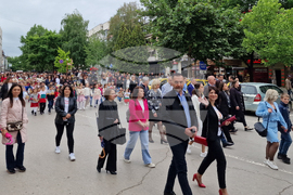 Монтана - 24 май - шествие - концерт - прием