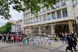 Монтана - 24 май - шествие - концерт - прием