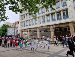 Монтана - 24 май - шествие - концерт - прием