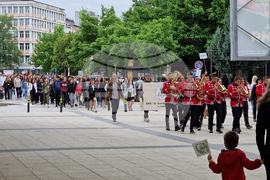 Монтана - 24 май - шествие - концерт - прием