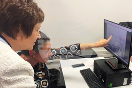 БТА - Двадесета Световна среща на българските медии - разглеждане на сградата на БТА 