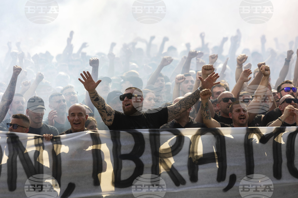 Italy Milan Soccer Protest