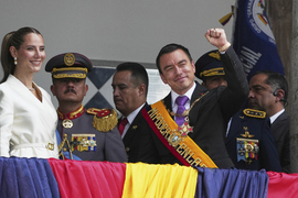 APTOPIX Ecuador Presidential Inauguration