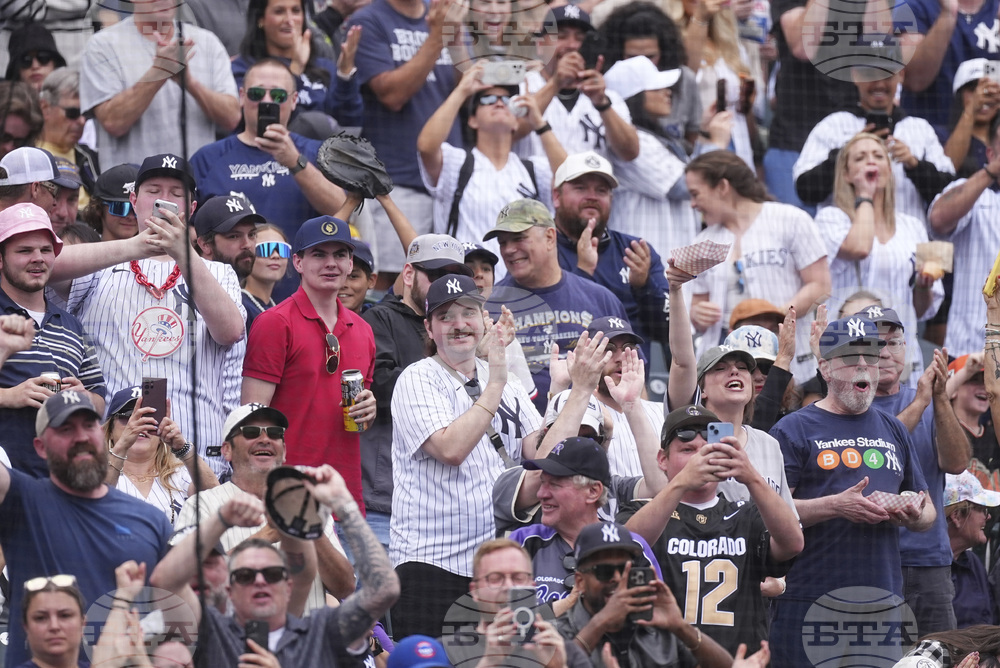 Yankees Rockies Baseball